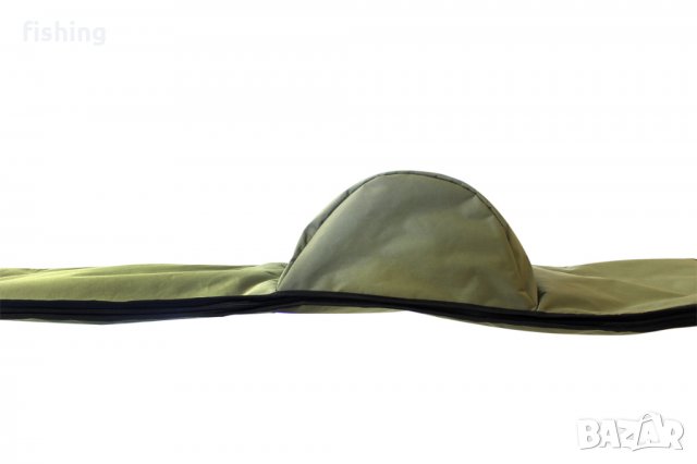 Калъф FilStar 1,50см KK 312 -Подплатен!  Троен за шарански пръчки с макари, снимка 4 - Екипировка - 31916426