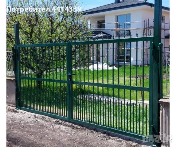 Метални дворни врати и огради