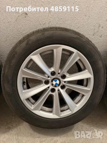 17 bmw 5x120 72,6 с чисто нови гуми, снимка 4 - Гуми и джанти - 56112733