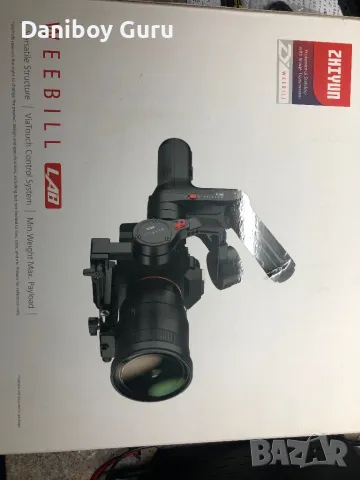 Zhiyun WEEBILL LAB 3-осен ръчен Gimbal стабилизатор за камер и фотоапарати, снимка 13 - Чанти, стативи, аксесоари - 48653448