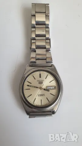 Мъжки часовник Seiko 5 Automatic, снимка 9 - Антикварни и старинни предмети - 47437481