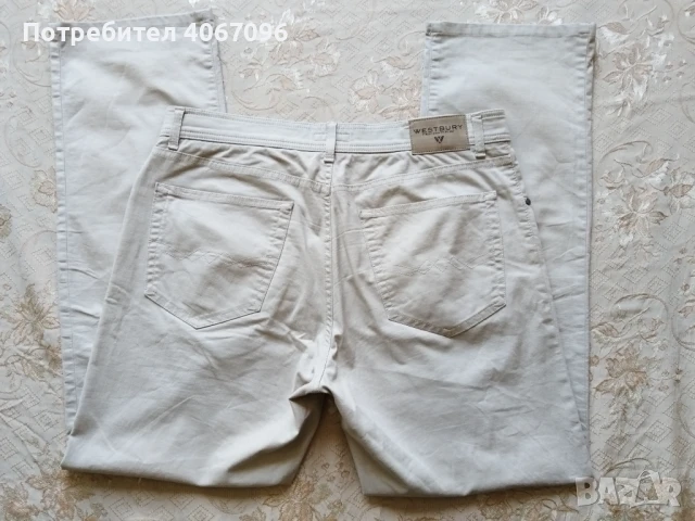Мъжки панталон/летни дънки Westbury - размер XL, снимка 3 - Панталони - 50541135
