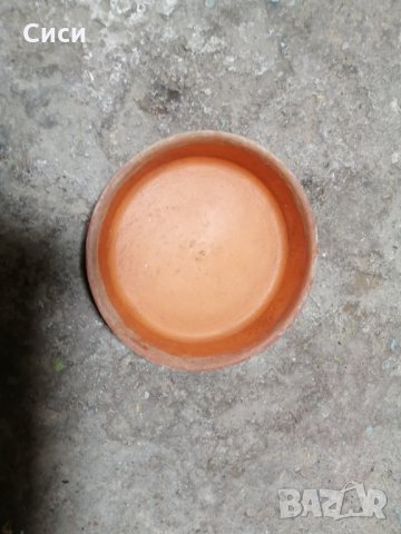 Керамични кашпа и чинийка, снимка 4 - Декорация за дома - 33879359