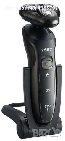 Самобръсначка V o l t z , USB, 3W, черна, 2 ГОДИНИ ГАРАНЦИЯ, снимка 5 - Електрически самобръсначки - 54067582
