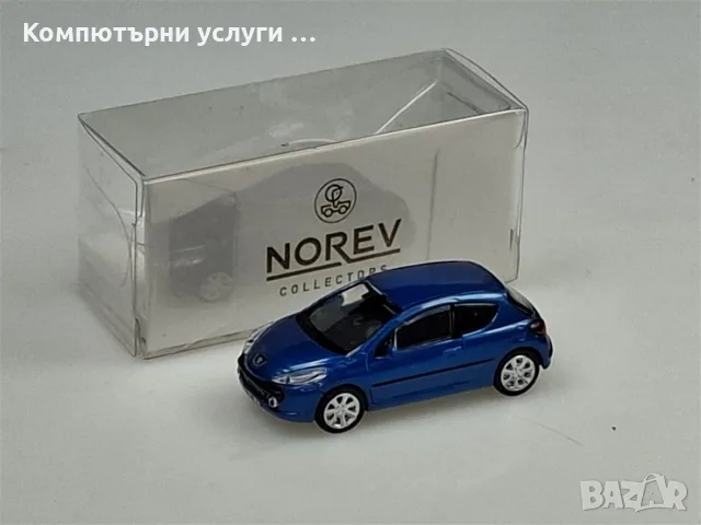 PEUGEOT 207 Premium Pack 2007 - мащаб 1:87 на Norev моделът е нов в кутия