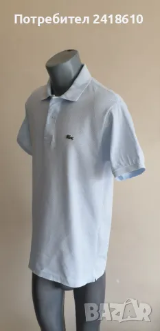 Lacoste Classic Fit Cotton Mens Size 4 - M НОВО! ОРИГИНАЛ! Мъжка Тениска!, снимка 7 - Тениски - 49825935