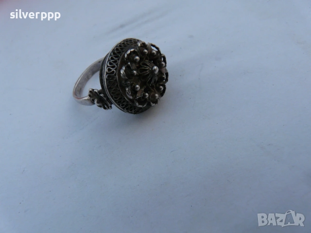  Сребърен пръстен - 4 