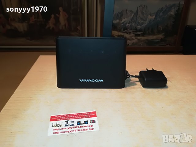 VIVACOM 4G ROUTER NEW MODEL 2105222000, снимка 1 - Мрежови адаптери - 36834404