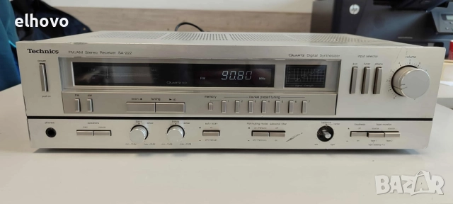 Ресивър Technics SA-222, снимка 2 - Ресийвъри, усилватели, смесителни пултове - 52479982