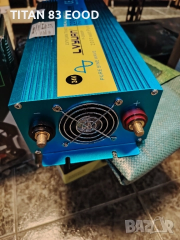 LVYUAN Чист синусоидален инвертор 24V към 230V 2000W/4000W, снимка 4 - Друга електроника - 52465706