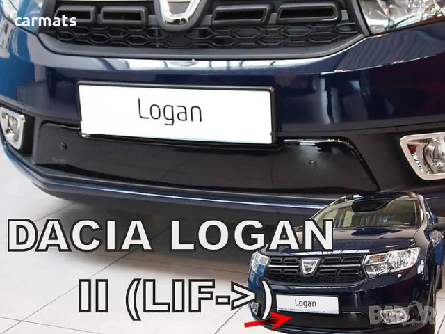 Зимен дефлектор (протектор) за решетка HЕКО за Dacia Logan (2017+)