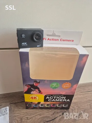 Спортна екшън камера XMART WiFi + 3 батерии, снимка 2 - Камери - 55894554