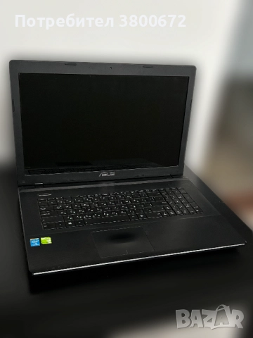 Лаптоп ASUS 17.3' Intel 2Core/6GB/NVIDIA GT 740M/256 SDD/750 HD