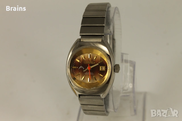 Дамски Часовник CORNAVIN Pentaflex Оригинална Верижка 1960's