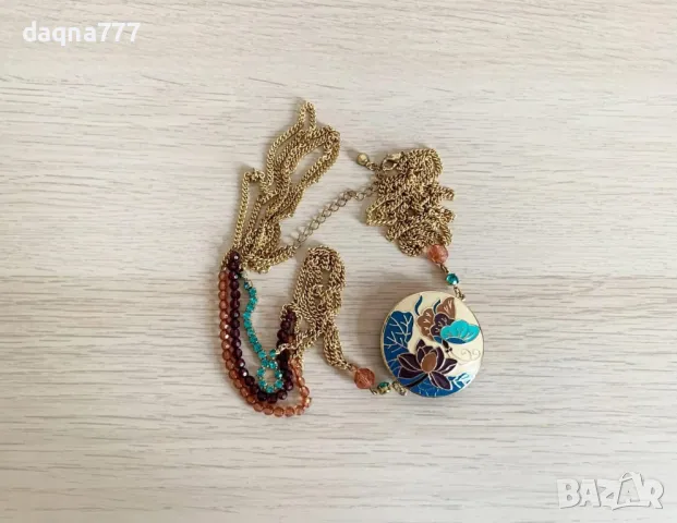 Красиво колие Германия, снимка 2 - Колиета, медальони, синджири - 49581311