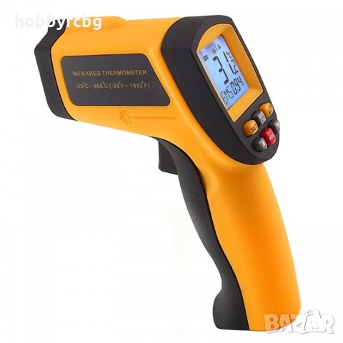 Дигитален инфрачервен лазерен термометър -50 ~ 900°C, снимка 1