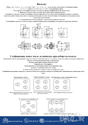 Мебелни колела – издръжливи и практични за всякакви мебели, снимка 2 - Други инструменти - 52290401