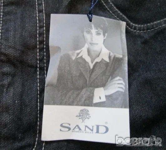 SAND нови,с етикет унисекс сини дънки. Размер 42 по етикет (Отговарят на размер 33)., снимка 5 - Дънки - 50411748