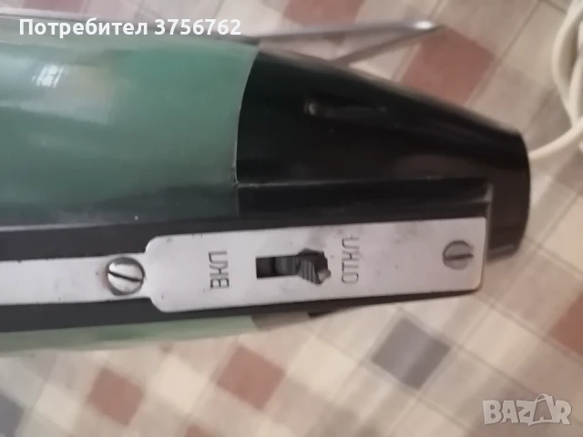 Продавам запазена,работеща прахосмукачка Чайка , снимка 3 - Прахосмукачки - 50684198