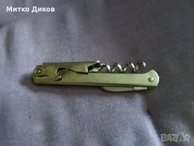 Отварачка винтидж 110мм  FGB Wine Multi Tool Foil Knife Bottle Opener Italy, снимка 9 - Колекции - 34011564