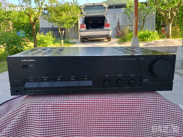 Усилвател GRUNDIG V 301, снимка 6 - Ресийвъри, усилватели, смесителни пултове - 50157322