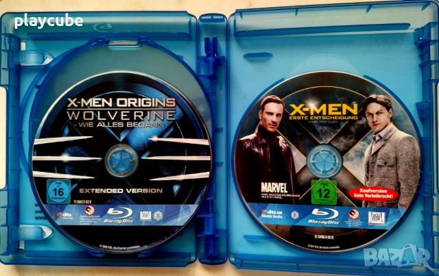 X-MEN - 5 Movie Collection - 5 Blu-Ray (5 диска), снимка 4 - Blu-Ray филми - 51704073