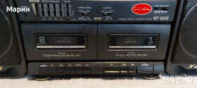 Винтидж касетофон, снимка 3 - Радиокасетофони, транзистори - 48271093