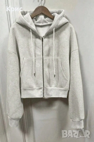 Дамски кроп суичър размер S., снимка 2 - Спортни екипи - 52850042