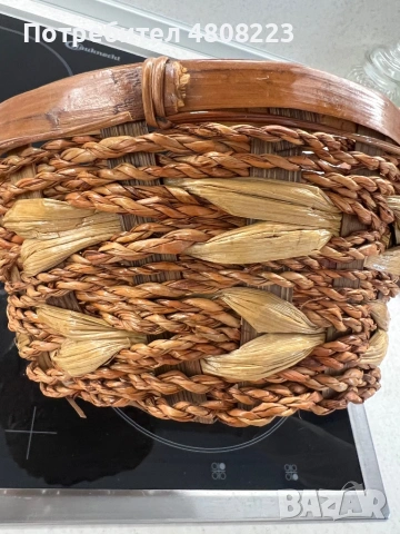 Ръчно плетена кошница