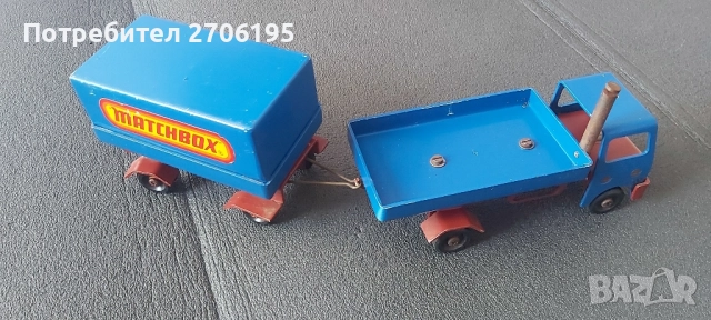 Метално камионче Мачбокс , снимка 11 - Колекции - 52819171