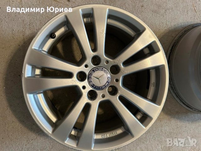 16 цолови джанти Mercedes , снимка 5 - Гуми и джанти - 42850968