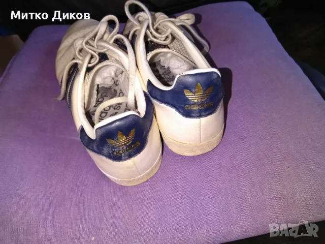 Adidas 350 маратонки естествена кожа номер 45 и 1/3 стелка 290мм, снимка 3 - Маратонки - 47750808