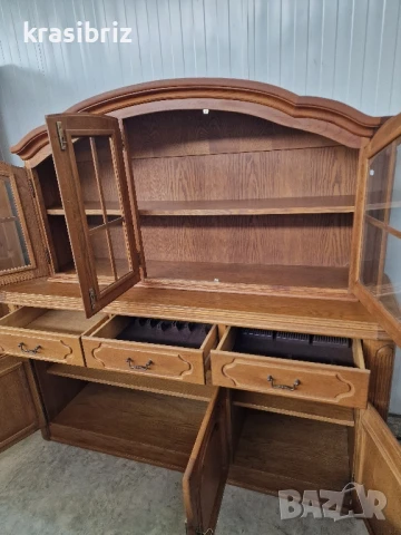 Масивна Витрина/Горна част за Окачване/-внос от Германия!, снимка 3 - Секции и витрини - 50627977