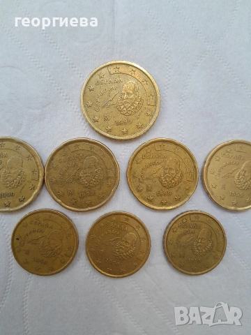 редки евро монети 1999 Испания, снимка 4 - Нумизматика и бонистика - 54105684