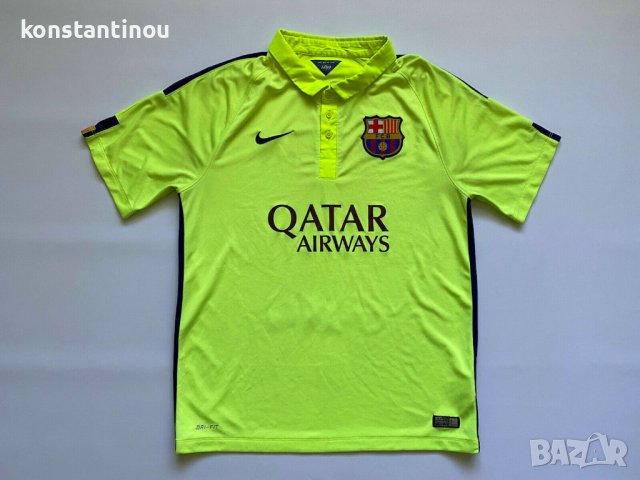 Оригинална тениска nike Barcelona / yellow , снимка 1