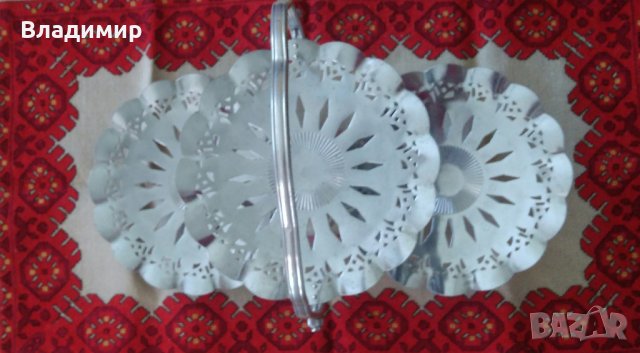 Сгъваема фруктиера - 3 части, неръждаема, снимка 14 - Други - 29857991