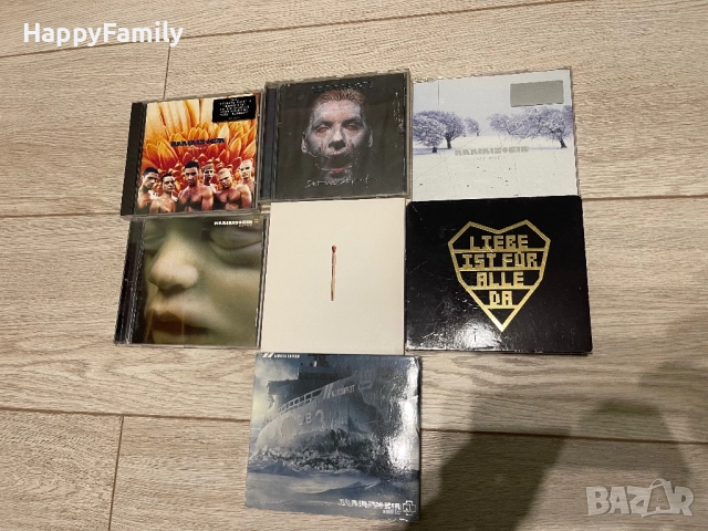 RAMMSTEIN Рамщайн Оригинални Немски дискове сд cd
