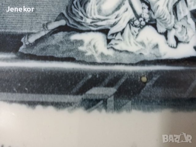 Много старо плато L.G. Edwards., снимка 7 - Антикварни и старинни предмети - 40806815