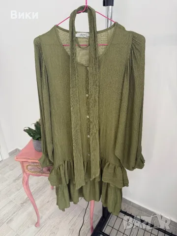 Красива рокля универсален размер , снимка 2 - Рокли - 48428336