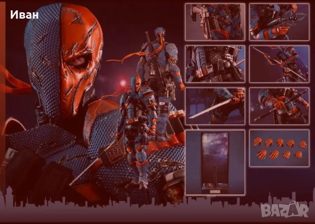 ХОТ ТОЙС СМЪРТОНОСЕН УДАР - Hot Toys Hot Toys VGM30 - DC - Batman : Arkham Origins - Deathstroke