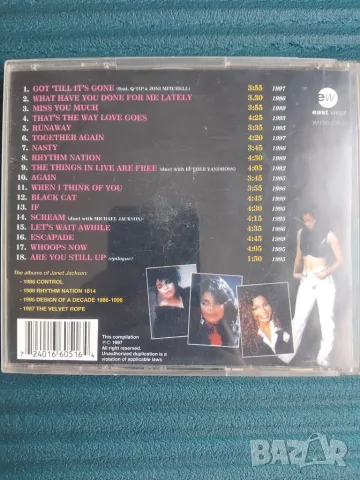 Janet Jackson – The Singles Collection - матричен диск музика, снимка 3 - CD дискове - 56082869