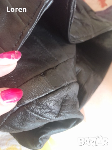 Дамско интересно яке естествена кожа есен/пролет, снимка 8 - Якета - 51492177