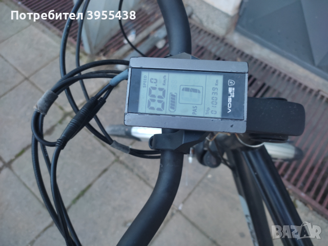електрически велосипед VOGUE с батерия и зарядно, снимка 6 - Велосипеди - 44529497