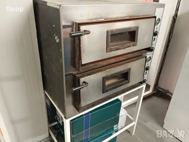 Професионална италианска пещ за пици и агнета + стойка