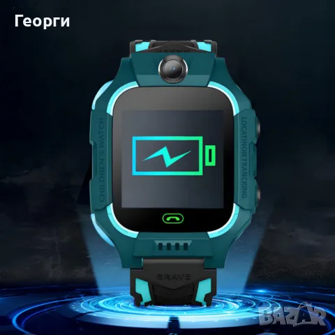 Детски смарт часовник с GPS и SOS бутон – разговори, камера и фенерче, пълна сигурност за твоето дет, снимка 2 - Детски - 56184583