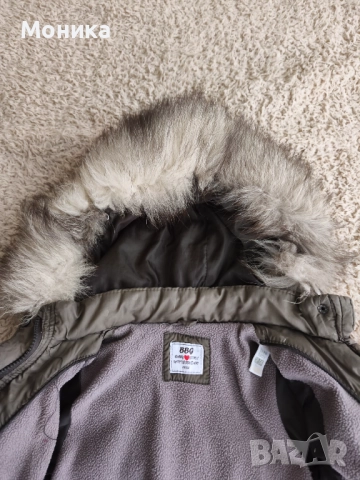 Детско яке с пух на Zara за деца на 12-18 м., снимка 3 - Бебешки якета и елеци - 52591373