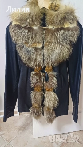 Дамско кожено яке