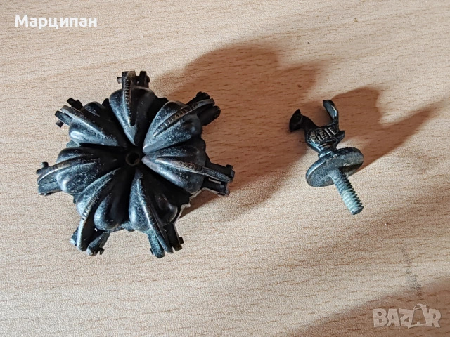 Антикварна малка масленица, снимка 6 - Антикварни и старинни предмети - 53094179