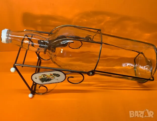 Много стара метална люлка и бутилка от уиски Dewar,s, снимка 6 - Други - 47511108