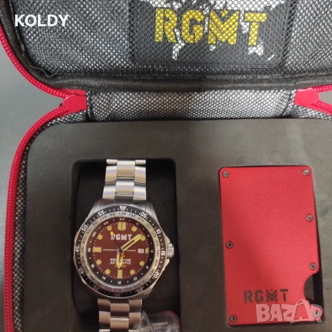 Чисто нов часовник автоматик RGMT, снимка 2 - Мъжки - 52654267